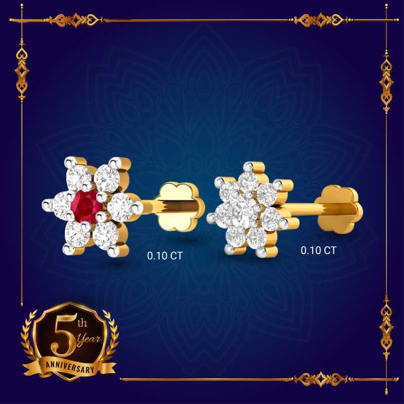 Best Package Color 7+7 STONE  NOSEPIN